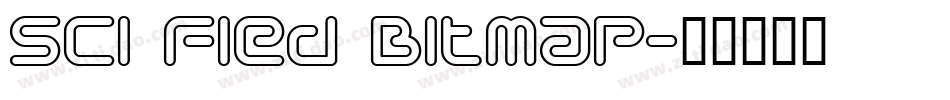 Sci Fied Bitmap字体转换